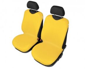 Husă scaune mașină SHIRT COTTON pentru scaunule din față galben Honda Civic VII-VIII 2001-2011