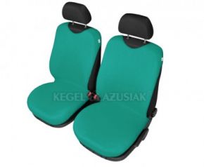 Husă scaune mașină SHIRT COTTON pentru scaunule din față verde Nissan X-Trail III od 2013