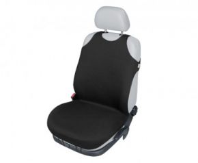 Husă scaune mașină SINGLET pentru scaunul din față negru Fiat Linea