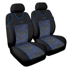 Husă scaune mașină Stylus, albastru, pentru față  2bc 