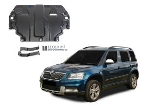 Scut metalic motor și cutia de viteze pentru Skoda Yeti se potrivește la toate motoarele 2009-2017