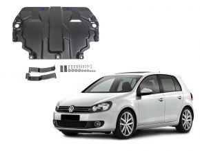 Scut metalic motor și cutia de viteze pentru Volkswagen Golf VI se potrivește la toate motoarele 2009-2013