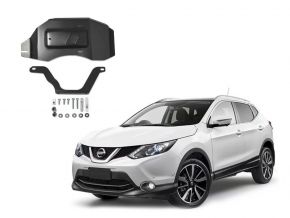 Scut metalic diferențial pre Nissan Qashqai 4WD 2,0 (doar pentru motorizarea indicată!), 2014-2019