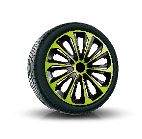 Capace pentru HONDA 16", STRONG DUOCOLOR VERDE-NEGRU 4bc 