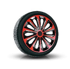 Capace pentru FORD 16", STRONG DUOCOLOR ROȘU-NEGRU 4bc 