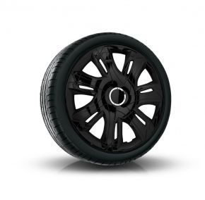 Capace pentru roți FORD 16", SUPERNOVA negru vopsit 4bc