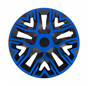 Capace pentru roți BMW 15", THE BEST albastru-negru, 4bc