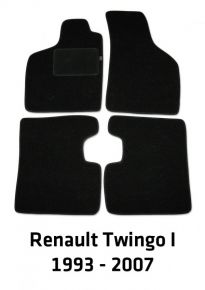 Covorașe auto din velour pentru Renault Twingo I, 1993-2007