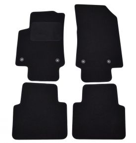 Covorase auto dedicate din velur pentru Citroen C3 Aircross 2017-2024 (4 buc.)