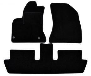 Covorase auto dedicate din velur pentru Citroen C4 Picaso 2006-2013 (3 buc.)