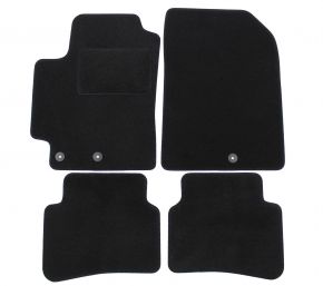 Covorase auto dedicate din velur pentru Kia Rio 2017- (4 buc.)