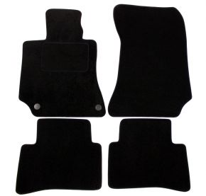 Covorase auto dedicate din velur pentru Mercedes E-Class W212 2009-2016 (4 buc.)