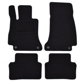 Covorase auto dedicate din velur pentru Mercedes GLE W213 2017-2023 (4 buc.)