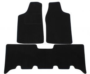 Covorase auto dedicate din velur pentru Opel Frontera 1999-2004 (3 buc.)