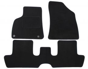 Covorase auto dedicate din velur pentru Peugeot 3008 2009-2016 (3 buc.)