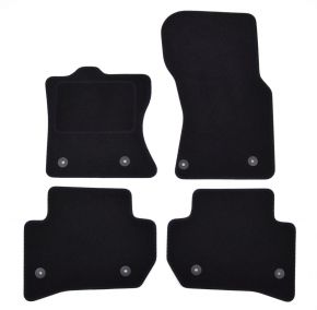 Covorase auto dedicate din velur pentru Land Rover Range Rover Velar 2018- (4 buc.)