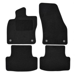 Covorase auto dedicate din velur pentru Skoda Karoq 2017- (4 buc.)