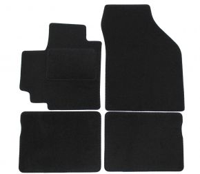 Covorase auto dedicate din velur pentru Suzuki Celerio 2015-2021 (4 buc.)