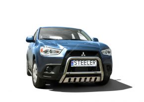 Bară de protecție față pentru Steeler Mitsubishi ASX 2010-2013 cu tablă