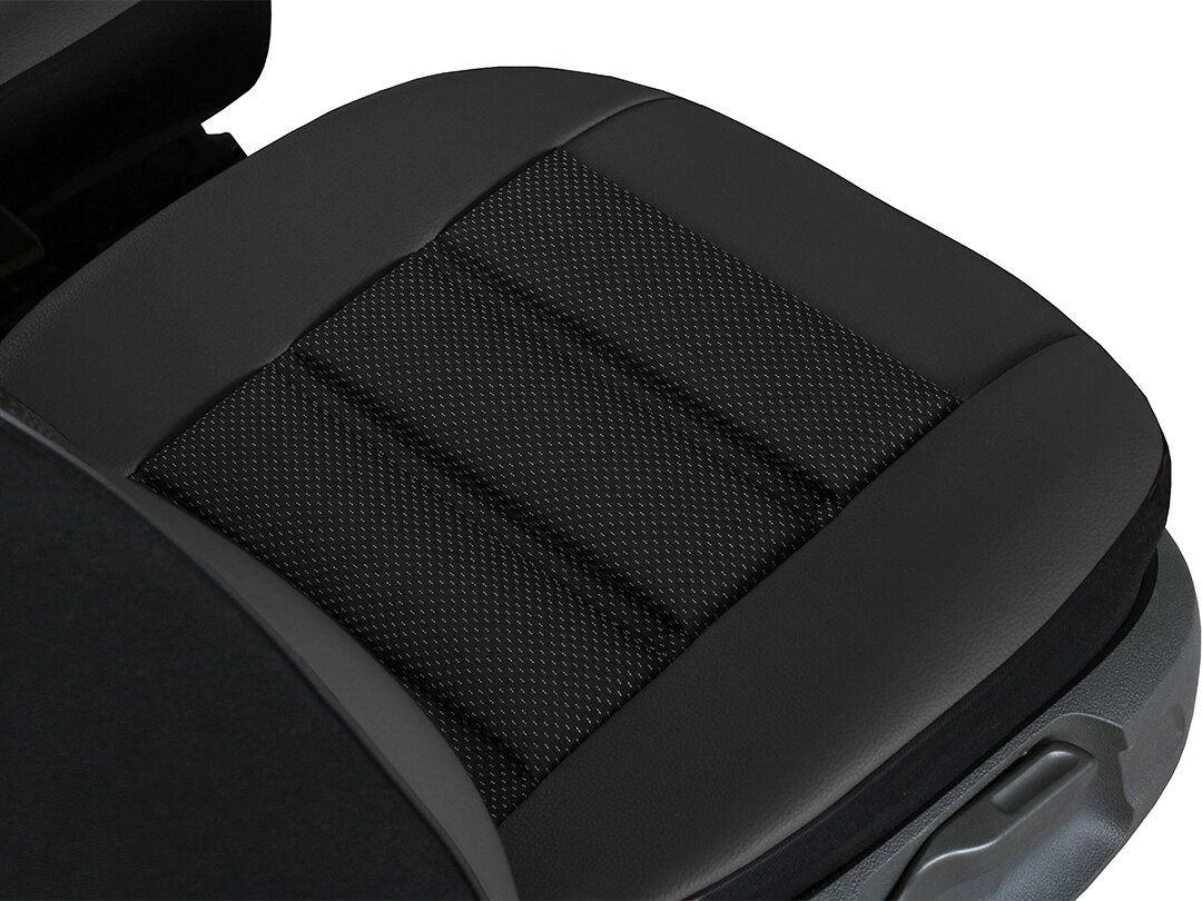 Detaliu sezut husa scaun auto ergonomica GT Ergonomic