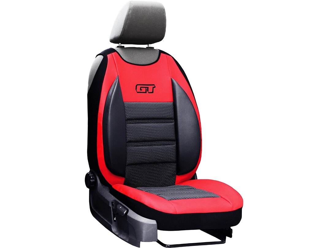 Husa scaun auto ergonomica GT Ergonomic roșie