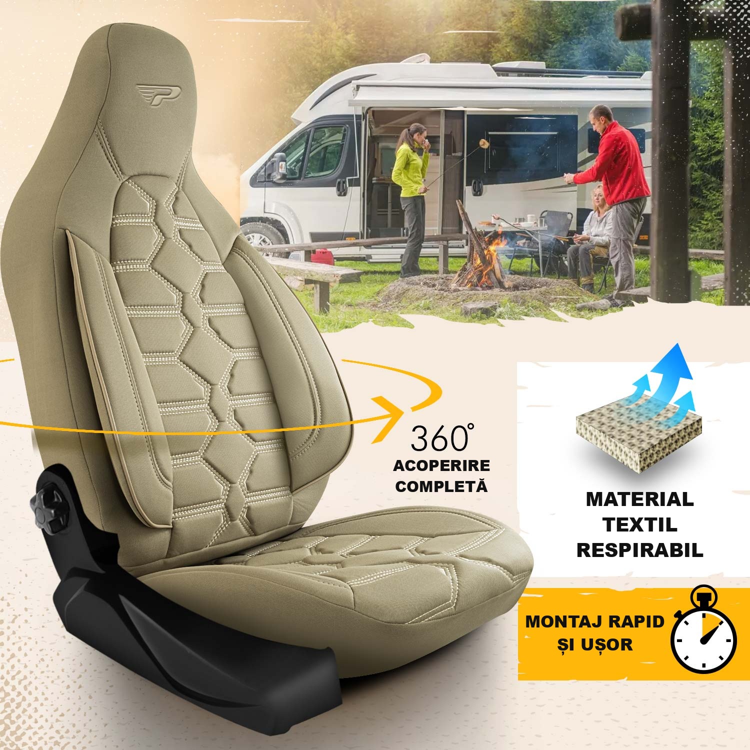 Materialul huselor Boston - material respirabil